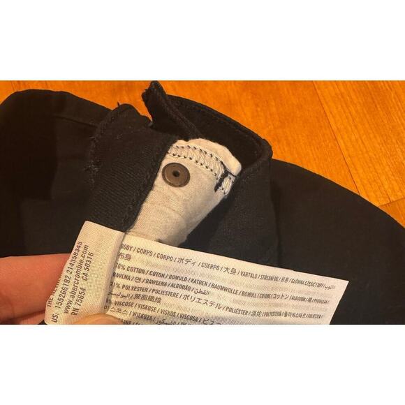 Abercrombie & Fitch High Ultra High Rise Jeans in no fade Black sz 28 / 6 womens - Picture 8 of 10